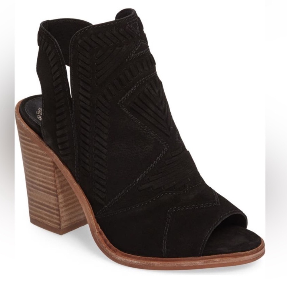Vince Camuto black Katrina suede bootie - Picture 13 of 13
